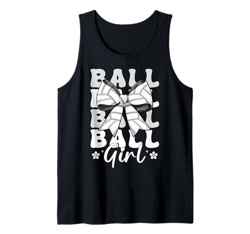 Ball Girl Volleyball Mädchen Rosa Tank Top Ball Girl Volleyball Mädchen Rosa Tank Top von Womens Pink Coquette Bow Volleyball Player Gifts