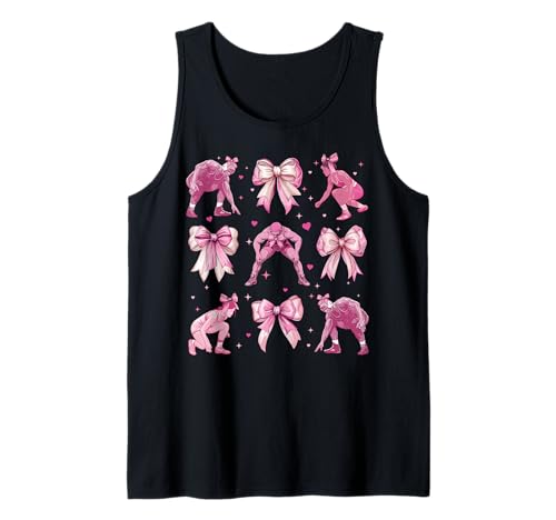 Wrestler Wrestling Girl Kokette Schleife Rosa Mama Tank Top Wrestler Wrestling Girl Kokette Schleife Rosa Mama Tank Top von Womens Pink Coquette Bow Wrestler Wrestling Gifts