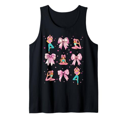 Yoga Yogi Meditation Workout Mädchen Kokette Schleife Rosa Mama Tank Top Yoga Yogi Meditation Workout Mädchen Kokette Schleife Rosa Mama Tank Top von Womens Pink Coquette Bow Yoga Yogi Gifts
