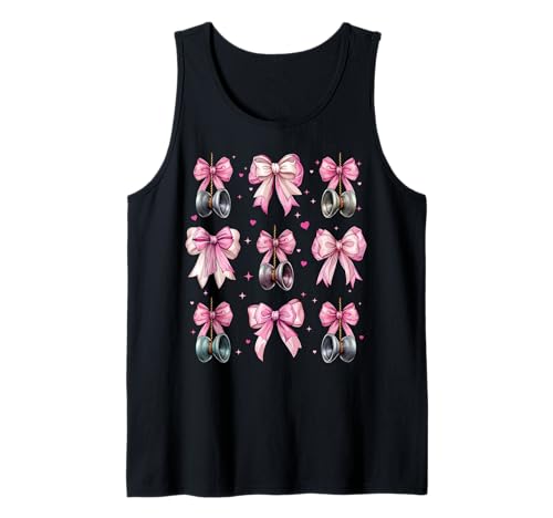 Yoyo Spielzeug Mädchen Kokette Schleife Rosa Mama Mama Tank Top Yoyo Spielzeug Mädchen Kokette Schleife Rosa Mama Mama Tank Top von Womens Pink Coquette Bow Yoyo Toy Gifts