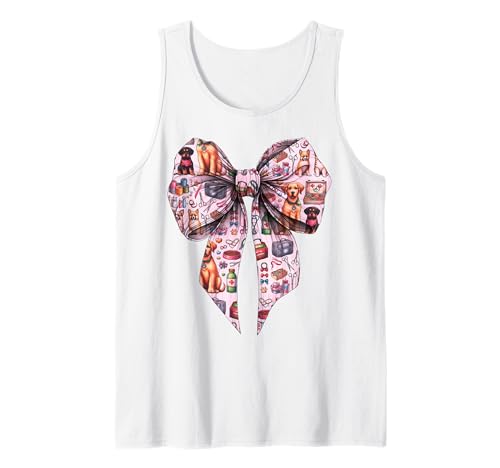 Coquette Bow Dog Rescue Adoption Girl Mom Mama Muttertag Tank Top Coquette Bow Dog Rescue Adoption Girl Mom Mama Muttertag Tank Top von Womens Pink Coquette Ribbon Dog Rescue Gifts