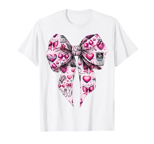 Coquette Bow Echo Tech Echokardiographie Techniker Mädchen Mama T-Shirt Coquette Bow Echo Tech Echokardiographie Techniker Mädchen Mama T-Shirt von Womens Pink Coquette Ribbon Echo Tech Gifts