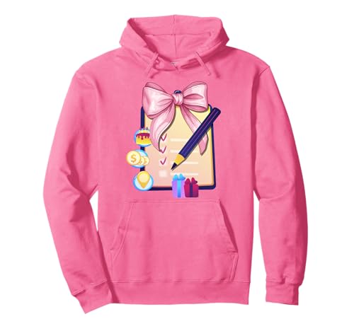 Coquette Bow Eventplaner Planung Projektmanager Mama Mädchen Pullover Hoodie Coquette Bow Eventplaner Planung Projektmanager Mama Mädchen Pullover Hoodie von Womens Pink Coquette Ribbon Event Staff Gifts