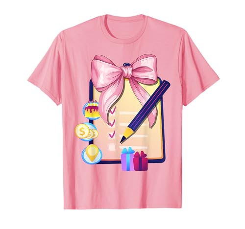 Coquette Bow Eventplaner Planung Projektmanager Mama Mädchen T-Shirt Coquette Bow Eventplaner Planung Projektmanager Mama Mädchen T-Shirt von Womens Pink Coquette Ribbon Event Staff Gifts