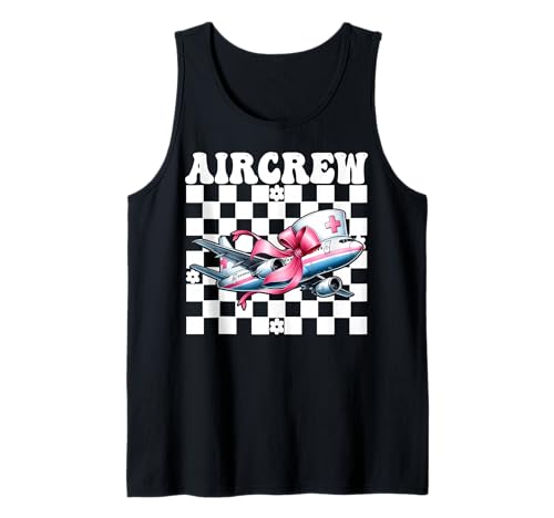Aircrew Flug Krankenschwester Flug Sanitäter Sanitäter Mädchen Kokette Tank Top Aircrew Flug Krankenschwester Flug Sanitäter Sanitäter Mädchen Kokette Tank Top von Womens Pink Coquette Ribbon Flight Nurse Gifts