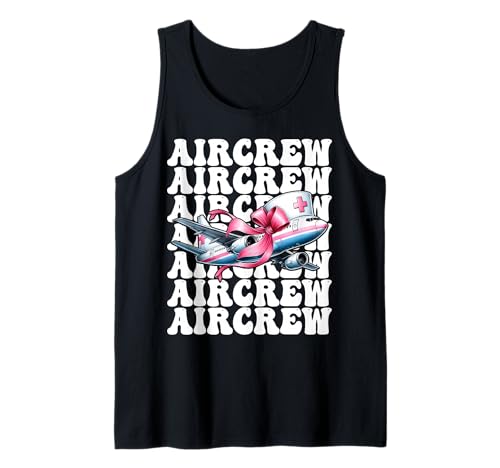Aircrew Flug Krankenschwester Flug Sanitäter Sanitäter Mädchen Kokette Tank Top Aircrew Flug Krankenschwester Flug Sanitäter Sanitäter Mädchen Kokette Tank Top von Womens Pink Coquette Ribbon Flight Nurse Gifts