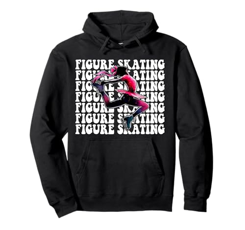 Eiskunstlauf Eiskunstlauf Eiskunstlauf Mädchen Mama Kokette Pullover Hoodie von Womens Pink Coquette Ribbon Ice Skater Gifts