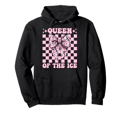Eiskunstlauf-Eiskunstlauf-Eiskunstlauf-Mädchen Pullover Hoodie Eiskunstlauf-Eiskunstlauf-Eiskunstlauf-Mädchen Pullover Hoodie von Womens Pink Coquette Ribbon Ice Skater Gifts
