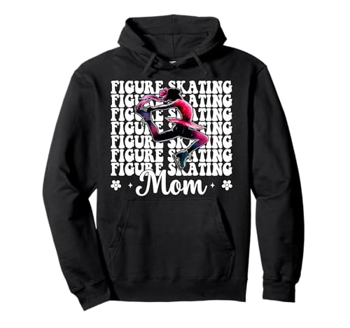 Eiskunstlauf Mama Eiskunstlauf Eiskunstlauf Muttertag Pullover Hoodie Eiskunstlauf Mama Eiskunstlauf Eiskunstlauf Muttertag Pullover Hoodie von Womens Pink Coquette Ribbon Ice Skater Gifts
