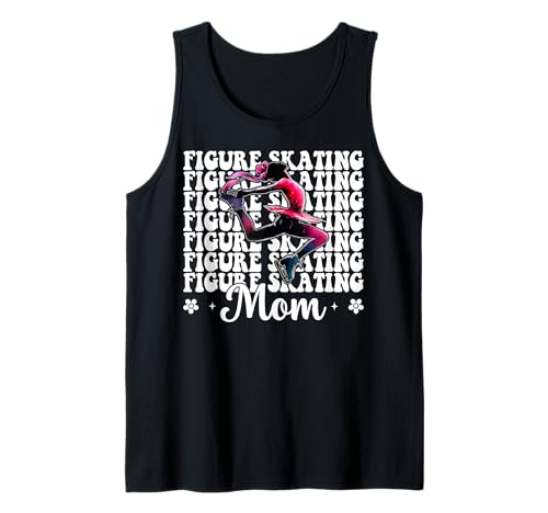 Eiskunstlauf Mama Eiskunstlauf Eiskunstlauf Muttertag Tank Top Eiskunstlauf Mama Eiskunstlauf Eiskunstlauf Muttertag Tank Top von Womens Pink Coquette Ribbon Ice Skater Gifts