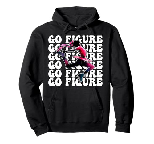 Go Eiskunstlauf Eiskunstlauf Eiskunstlauf Mädchen Kokette Pullover Hoodie Go Eiskunstlauf Eiskunstlauf Eiskunstlauf Mädchen Kokette Pullover Hoodie von Womens Pink Coquette Ribbon Ice Skater Gifts