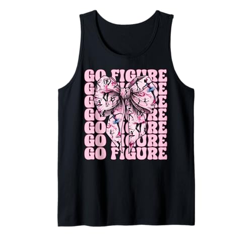 Go Eiskunstlauf Eiskunstlauf Eiskunstlauf Mädchen Kokette Tank Top Go Eiskunstlauf Eiskunstlauf Eiskunstlauf Mädchen Kokette Tank Top von Womens Pink Coquette Ribbon Ice Skater Gifts