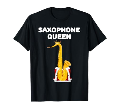 Womens Saxophone Shirts for Girls | Damen Saxophon T-Shirt | Schwarz | Small | Kurzarm Womens Saxophone Shirts for Girls | Damen Saxophon T-Shirt | Schwarz | Small | Kurzarm von Womens Saxophone Shirts for Girls