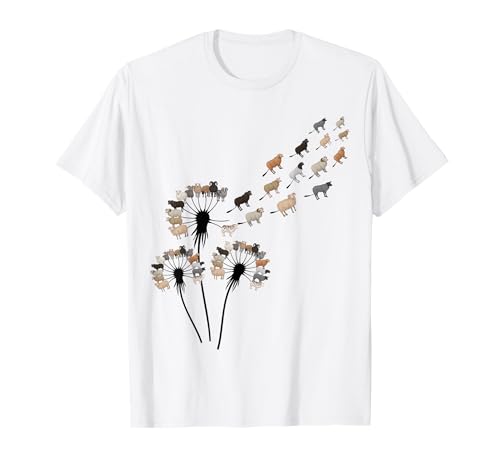 Löwenzahn-Schaf Shirt für Schafliebhaber | Damen Schafe T-Shirt Löwenzahn-Schaf Shirt für Schafliebhaber | Damen Schafe T-Shirt von Womens Sheep Shirts