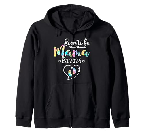 Bald Mama est 2026 für die Neue Mama Kapuzenjacke Bald Mama est 2026 für die Neue Mama Kapuzenjacke von Womens Soon To Be Mama est 2026 Mother