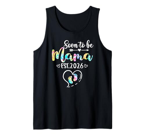 Bald Mama est 2026 für die Neue Mama Tank Top Bald Mama est 2026 für die Neue Mama Tank Top von Womens Soon To Be Mama est 2026 Mother