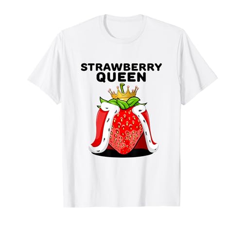 Strawberry Queen | Damen Erdbeerhemd Mädchen Erdbeere T-Shirt Strawberry Queen | Damen Erdbeerhemd Mädchen Erdbeere T-Shirt von Womens Strawberry Shirts
