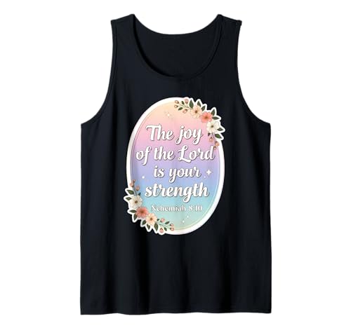 Christian Woman Vers The Joy of The Lord is Your Strength Tank Top Christian Woman Vers The Joy of The Lord is Your Strength Tank Top von Womens The Joy Of The Lord Is Your Strength Merch