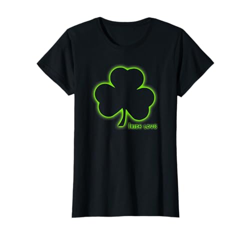 Irish Love Süßes Kleeblatt St Patrick's Day für Frauen T-Shirt Irish Love Süßes Kleeblatt St Patrick's Day für Frauen T-Shirt von Womens & Mens St Patricks Day Gifts