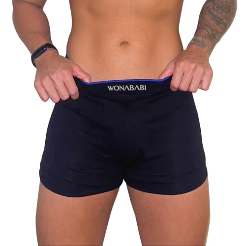 Wonababi Boy Shorts Slips - Weiche, scheuerfreie geschlechtslose Unterwäsche Boxerbriefs von Wonababi