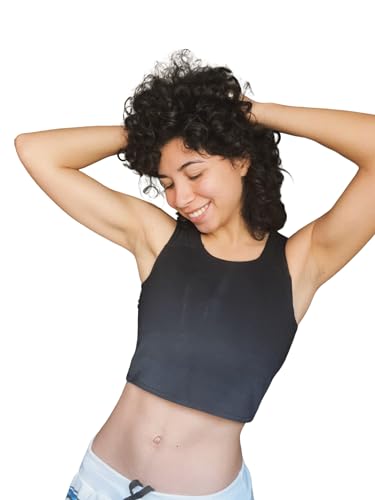 Wonababi Brustbinder, flacher Pro Trans Binder mit beidseitigem Reißverschluss Binder FTM Queer von Wonababi