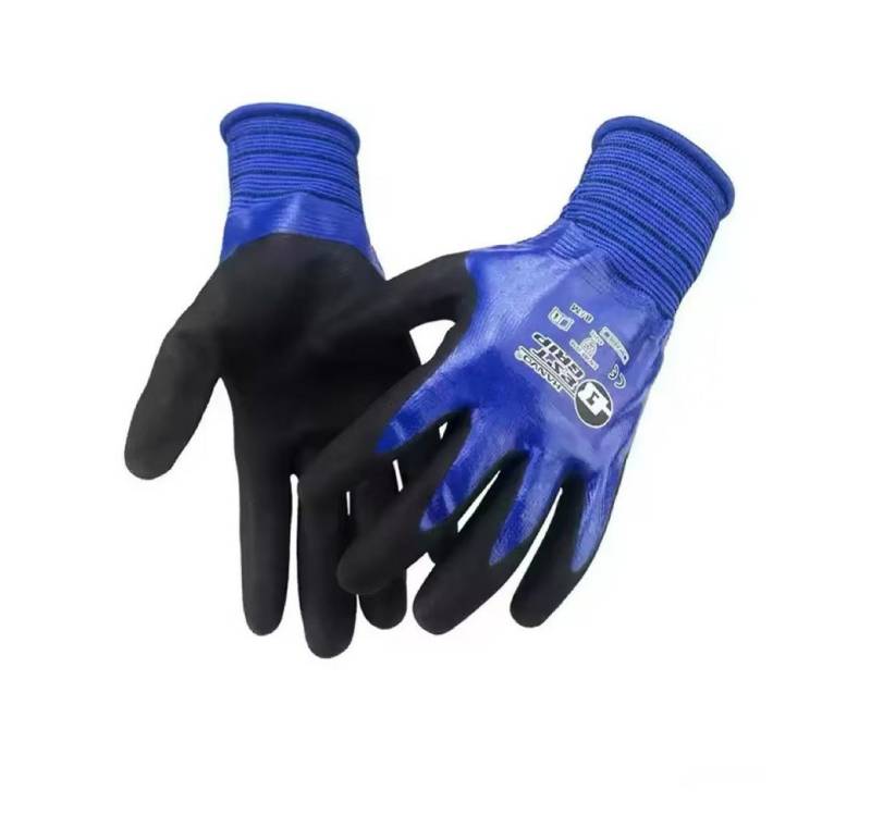 Wonder Grip Arbeitshandschuhe 3 Paar doppelt beschichtete Nylon-Handschuhe, starker Griff, leicht. von Wonder Grip