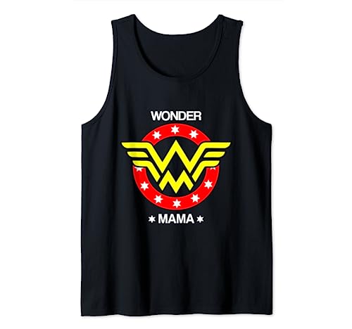 Wonder Mama Damen T-Shirt für Anlässe Tank Top Wonder Mama Damen T-Shirt für Anlässe Tank Top von Wonder Mama Woman
