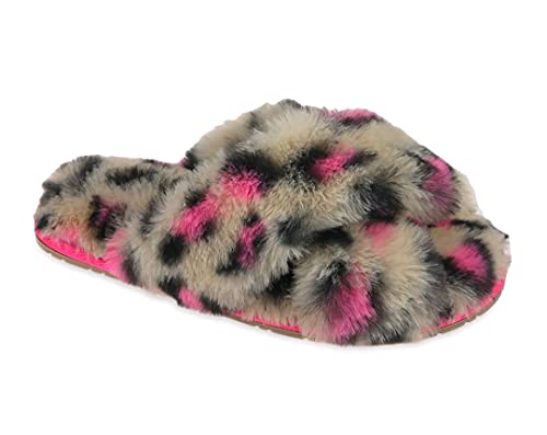 Hausschuhe mit Leopardenmuster, Größe 46/47, Rosa Hausschuhe mit Leopardenmuster, Größe 46/47, Rosa von Wonder Nation Clothing