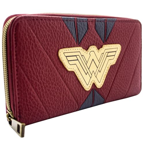 DC Wonder Woman Rot Krieger Anzug Portemonnaie Geldbörse von Wonder Woman