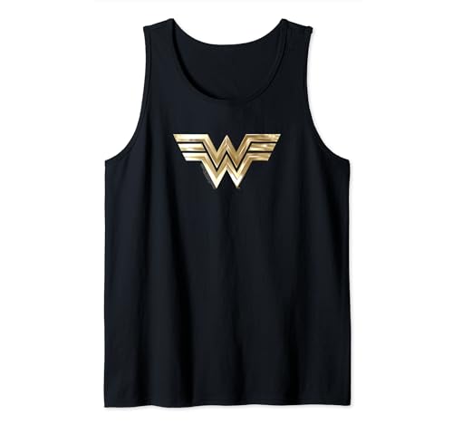 Wonder Woman 1984 Golden Logo Tank Top von Wonder Woman