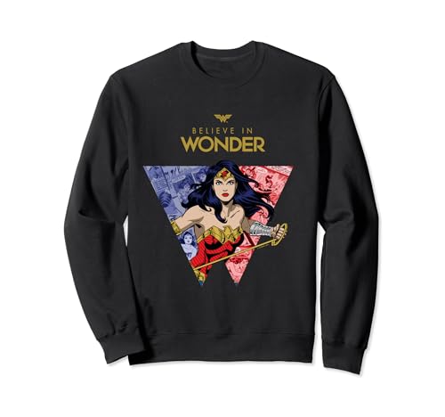 Wonder Woman 80th Believe in Comic Book Wonder Sweatshirt von Wonder Woman