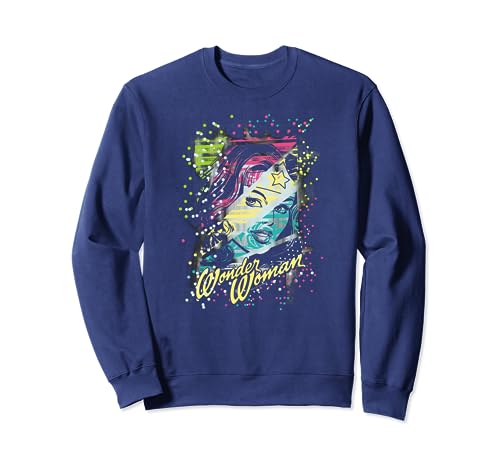 Wonder Woman Color Block Sweatshirt von Wonder Woman