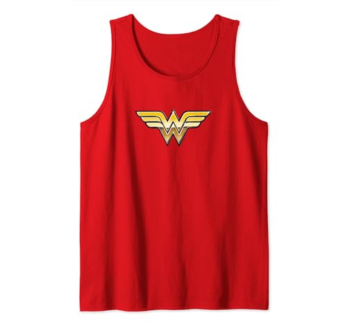 Wonder Woman Golden Logo Tank Top von Wonder Woman