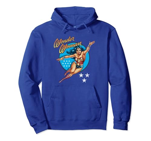 Wonder Woman Vintage Pullover Hoodie von Wonder Woman