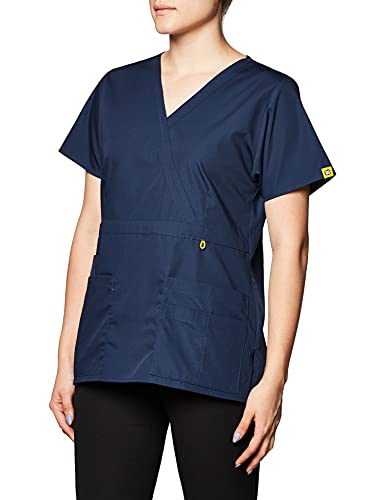 WonderWink Damen Golf-Top - Blau - Klein von WonderWink