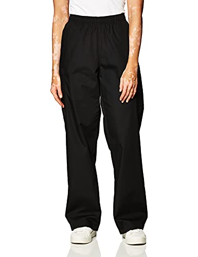 WonderWink Damen Quebec-Elastic Cargo Medical Scrubs Pants, Blickdicht, Schwarz, XL Lang von WonderWink