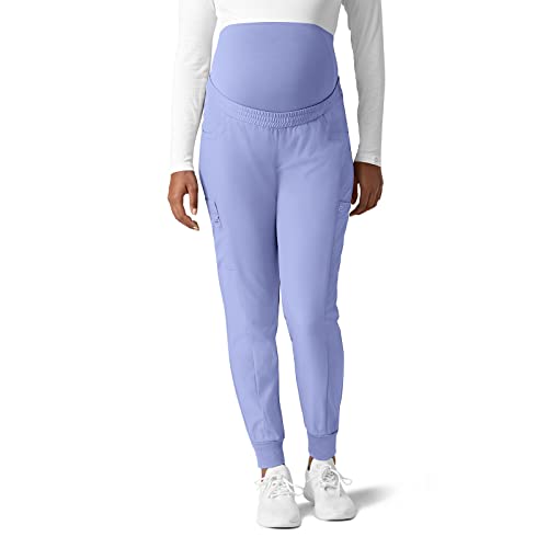 WonderWink Umstands-Jogginghose f r Damen, Blau (Ceil Blue), S von WonderWink