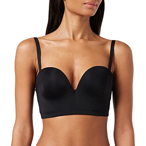 Wonderbra Damen Ultimate Backless Bra mit tiefen Rückenausschnitt rückenfreier BH , Backless BHschwarz, 70B von Wonderbra