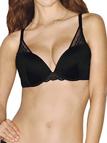 Wonderbra Damen Modern Chic Sg Triangle Sans Armature Dreieck BH, Schwarz (Noir), 70G (Herstellergröße: 85G) von Wonderbra