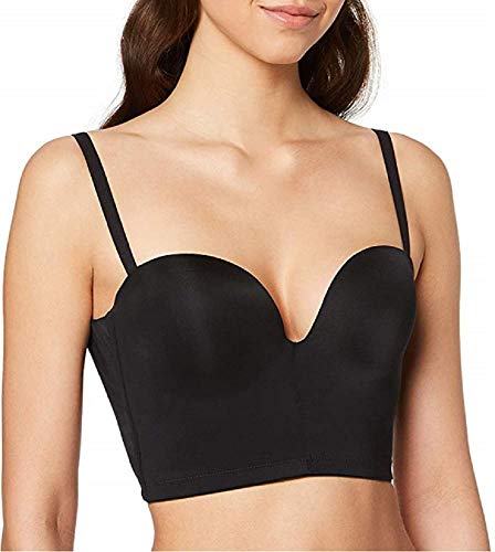 Wonderbra Damen ULTIMATE BACKLESS SOUTIEN-GORGE AVEC ARMATURES Bügel-BH, Schwarz (Schwarz 001), 70A von Wonderbra