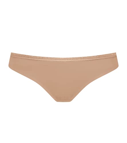 Wonderbra Damen Ultimate Silhouette Micro Bresilien Brazilian Slip, Braun (Sable Dore 0bn), 40 (Herstellergröße:M) von Wonderbra