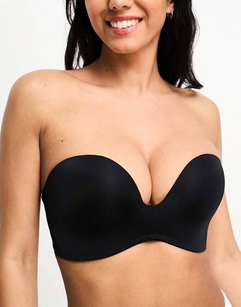 Wonderbra - Ultimate - Trägerloser BH in Schwarz von Wonderbra