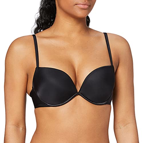 Wonderbra Damen Full Effect Push Up BH, Schwarz, 70 EU von Wonderbra