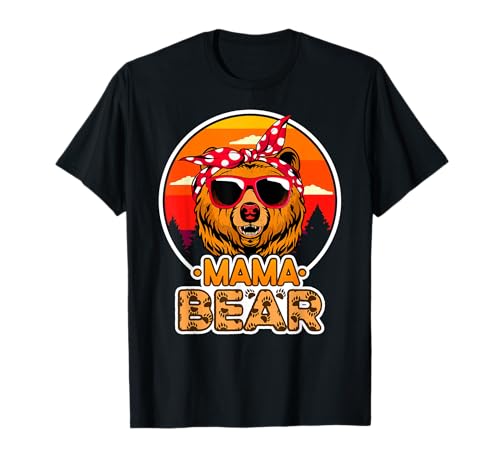 Mama Bear Lustiger Muttertag Mama Bär Muttertag T-Shirt Mama Bear Lustiger Muttertag Mama Bär Muttertag T-Shirt von Wonderful mothers Mommy Bear Funny Mother's Day