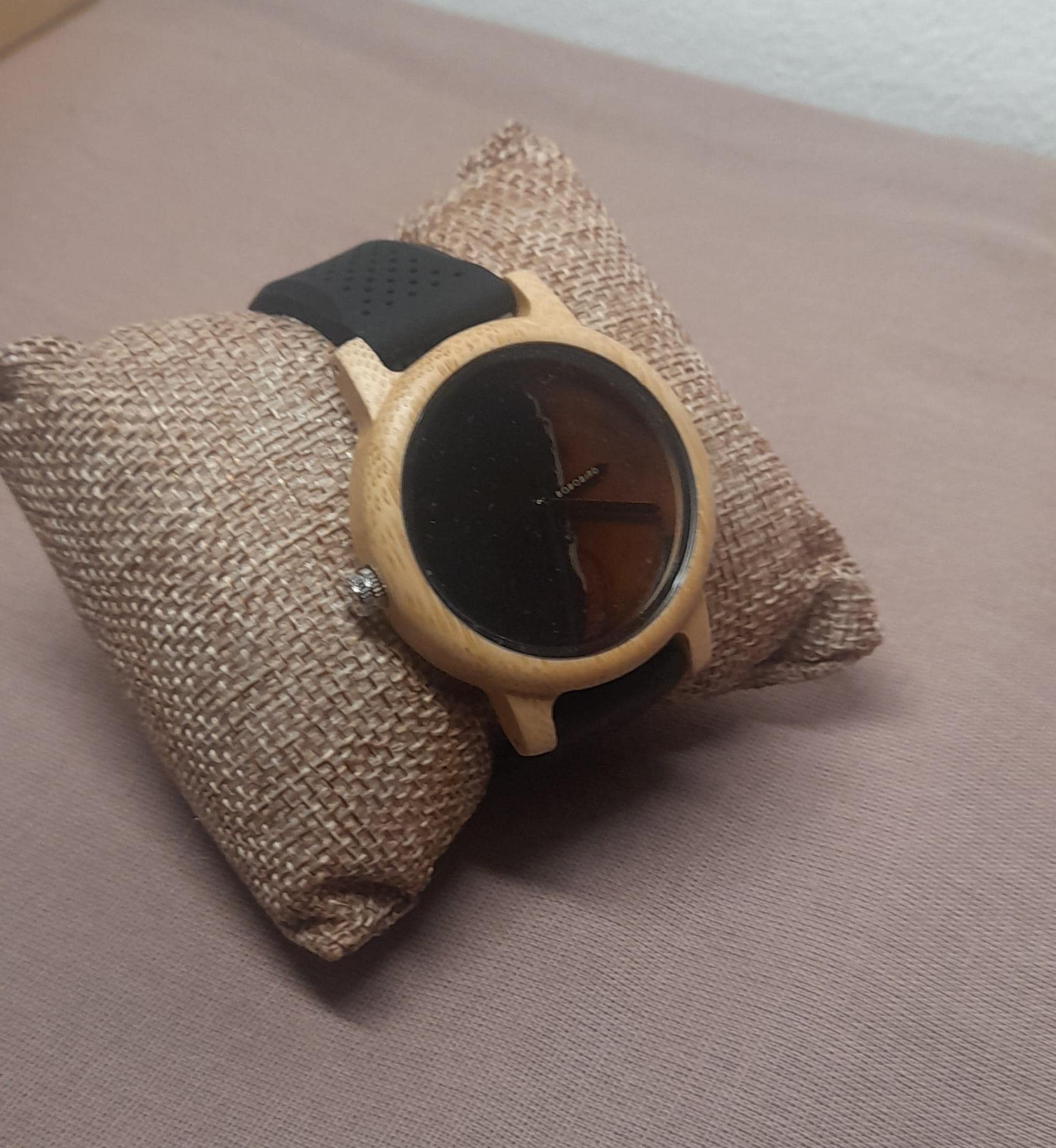Holz Armbanduhr Bambus Ziffernblatt Epoxid Dark Holz Armbanduhr Bambus Ziffernblatt Epoxid Dark von Wonderfulholzdesign