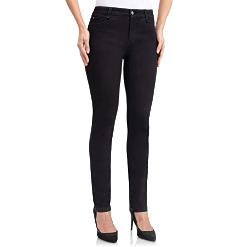 Wonderjeans® Classic Regular Black - Pushup-Effekt - Umschmeichelt Ihren Körper, formt Ihren Po und Wird Ihnen mindestens eine Nummer Kleiner passen als eine übliche Jeans! (44) von Wonderjeans