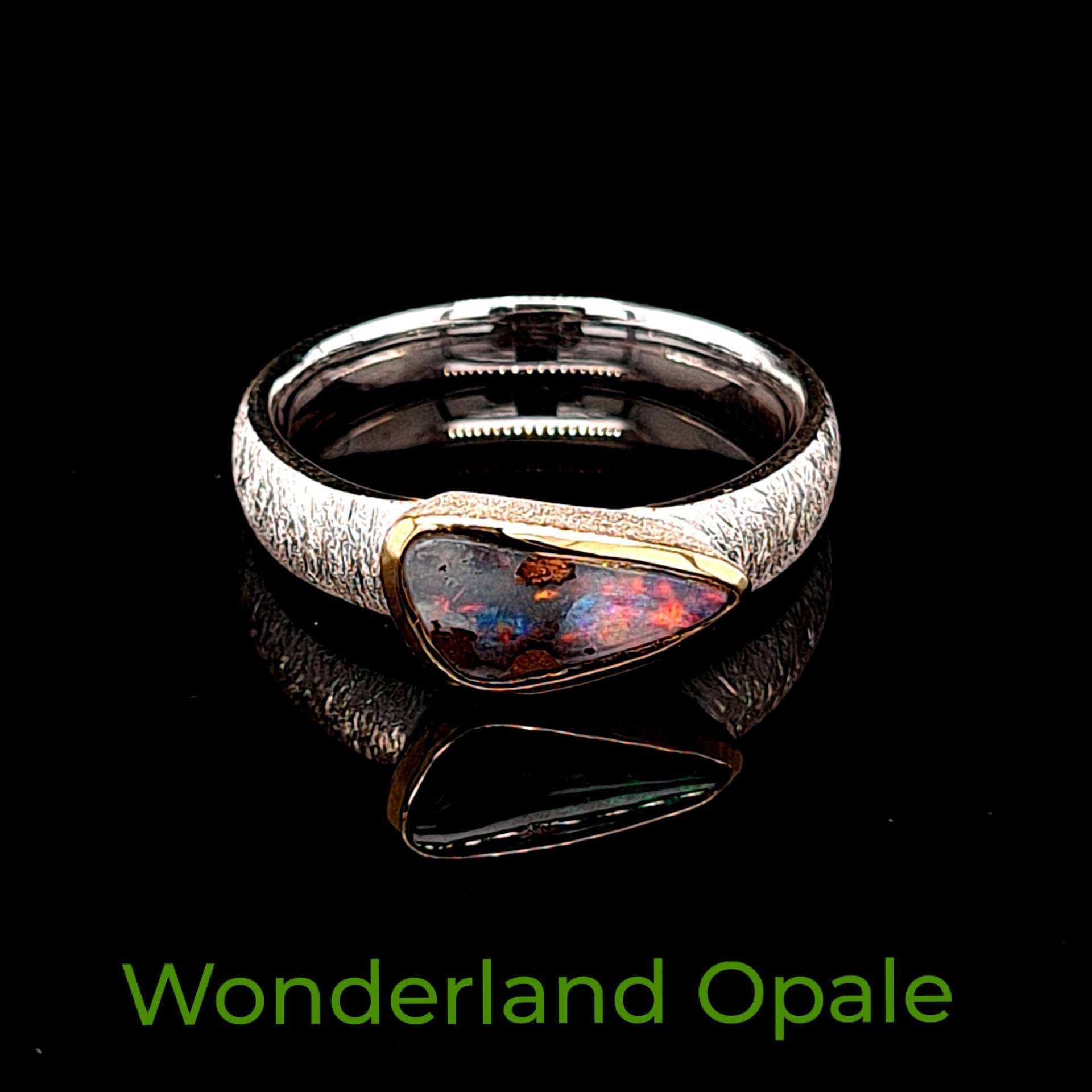 Boulder Opal Ring 925 Sterling Silber Gr.55 Nr.2082 Boulder Opal Ring 925 Sterling Silber Gr.55 Nr.2082 von WonderlandOpale