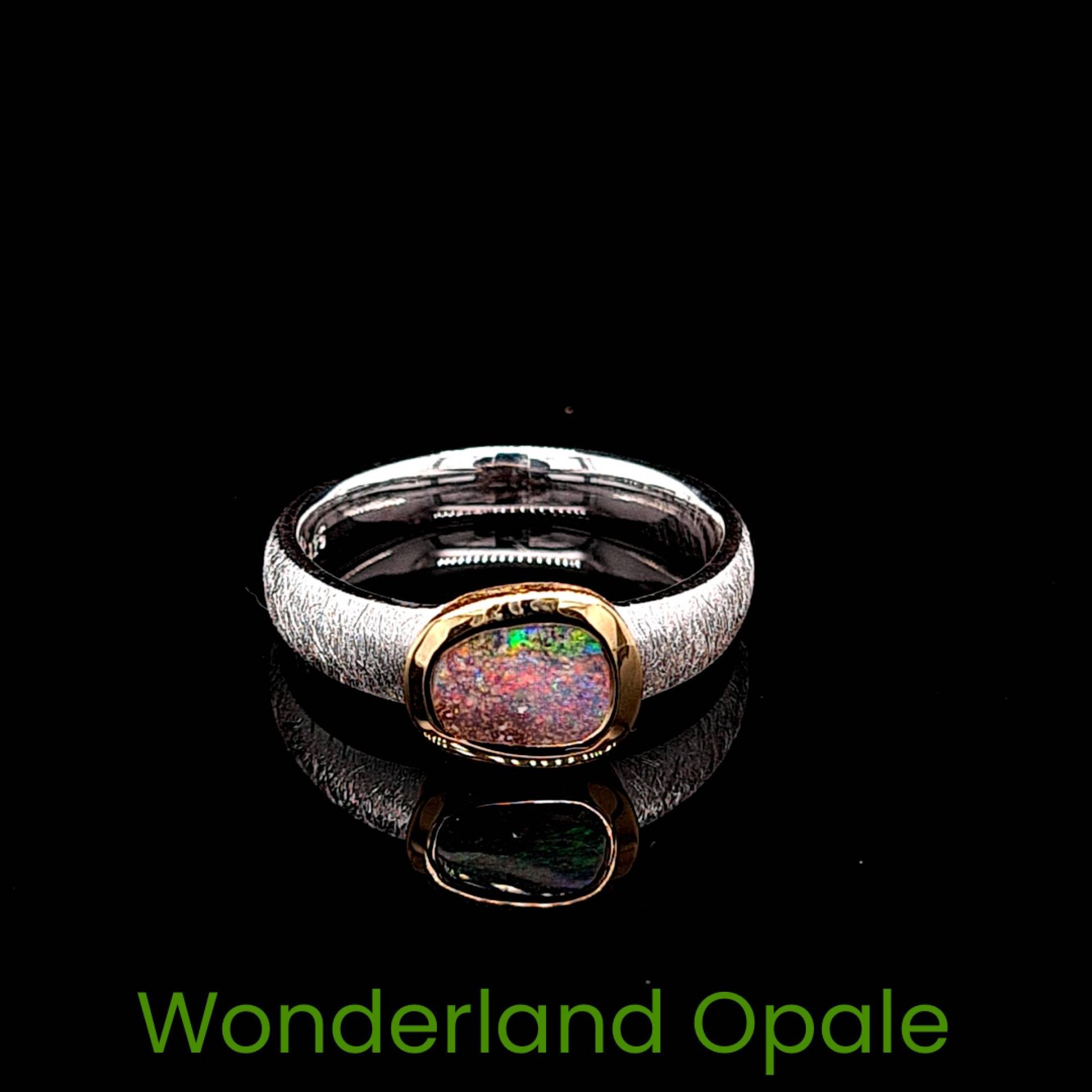 Boulderopal Ring 925 Sterling Silber Gr.54 Nr.e41 Boulderopal Ring 925 Sterling Silber Gr.54 Nr.e41 von WonderlandOpale