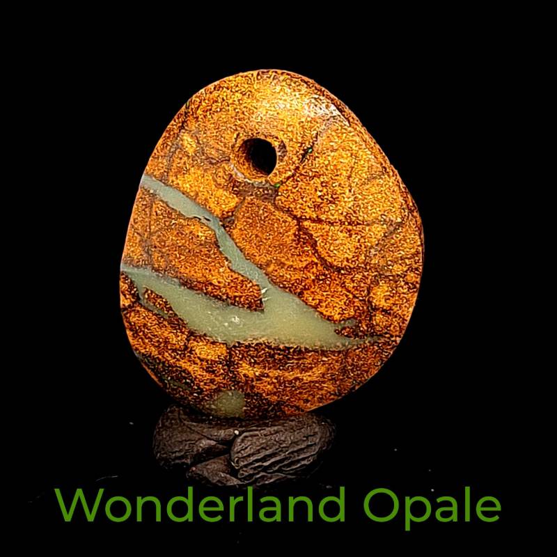 Wunderschöner Boulder Matrix Opal Anhänger 17, 75Ct Nr.1823 Wunderschöner Boulder Matrix Opal Anhänger 17, 75Ct Nr.1823 von WonderlandOpale