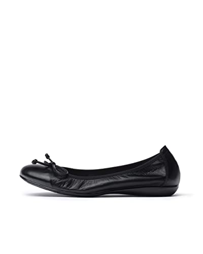 Wonders Black BO Ballet Pump Black 41 von Wonders